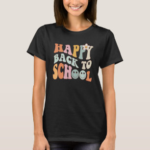T-shirt Retour À L'École Pour L'Étudiant Premier Jour De S