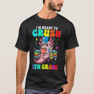 T-shirt Retour À L'École Premier Jour Je Suis Prêt À Écras