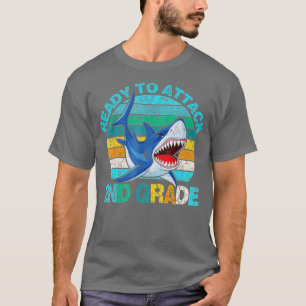 T-shirt Retour À L'École Prêt À Attaquer Les Enfants Du Pr