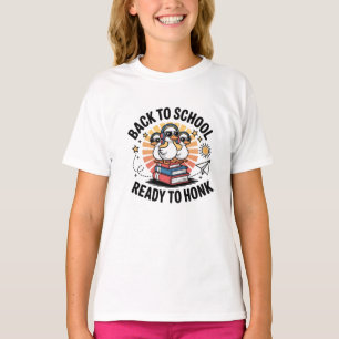 T-shirt Retour À L'École Prêt À Honorer