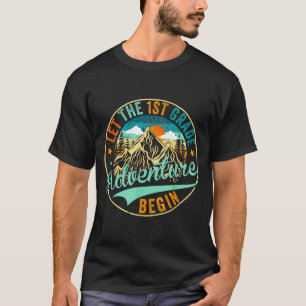 T-shirt Retour à l'école, que l'aventure de 1re année comm
