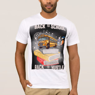 T-shirt Retour à l'école - Retour à l'agitation   Motivati