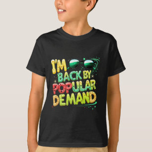 T-shirt Retour À L'École Sourire Visez Moi De Retour Par D