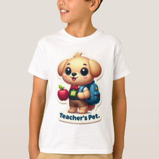 T-shirt Retour à l'école "Teachers Pet" Pun