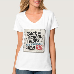 T-shirt Retour à l'école – Tee-shirt pour femmes Dream Bol