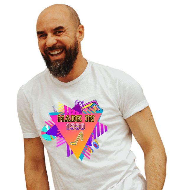 T-shirt Retour arrière des années 90 (Créateur téléchargé)