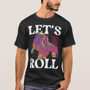 T-shirt Retour arrière Patinage à rouleaux