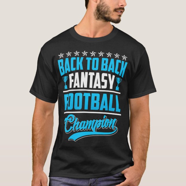 T-shirt Retour au Champion de football Imaginaire (Devant)