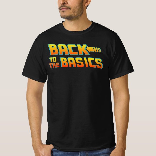 T-shirt Retour Au Costume De Base Robe Fancy Halloween (Devant)