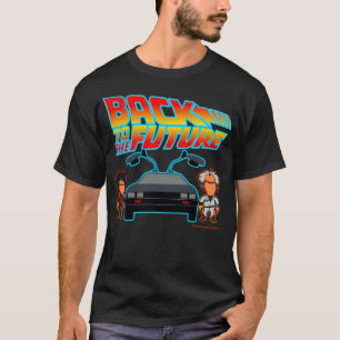 T-shirt Retour Au Futur Style De Dessin