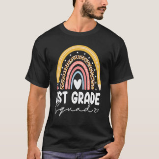 T-shirt Retour au lycée arc-en-ciel 1ère première année po