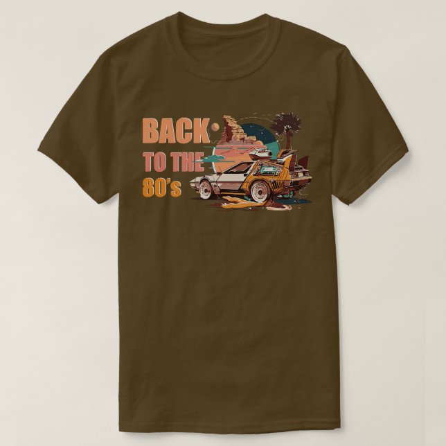 T-shirt Retour Aux Années 80 (Design devant)