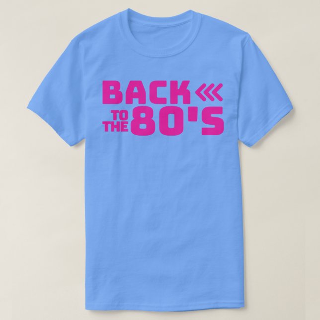 T-shirt Retour Aux Années 80 1 (Design devant)
