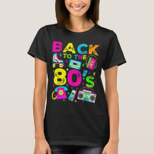 T-shirt Retour aux années 80 Style Vintage Huitante Rétro