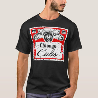 T-shirt RETOUR AVANT imprimer Cubs Vintages Bière