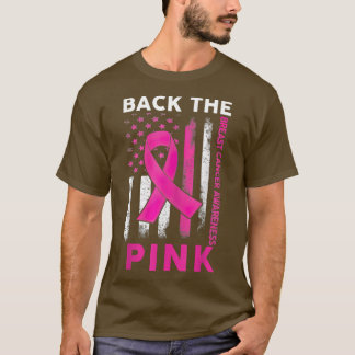 T-shirt Retour Conscience du cancer du sein rose Fla améri