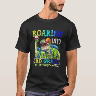 T-shirt Retour En 3E Sac À Dinosaure De Qualité En S