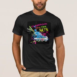 T-shirt Retour en arrière au basket de néon des années