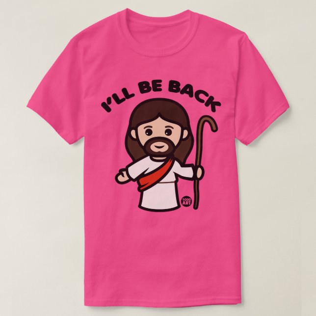 T-SHIRT RETOUR JÉSUS (Design devant)