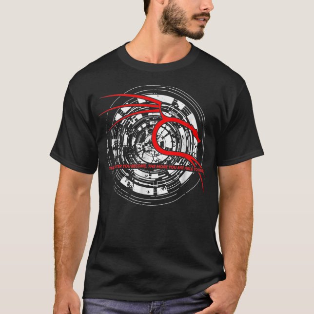 T-shirt Retour Kali Linu avec Dragon Tagline (Devant)