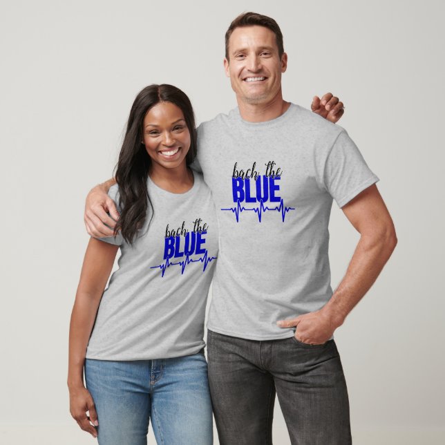 T-shirt Retour Le Coeur Bleu (Unisexe)