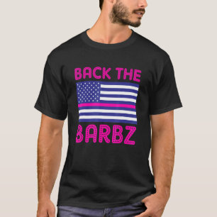T-shirt Retour Le Drapeau Barbz Amour Barbs Loyal Fan Amér