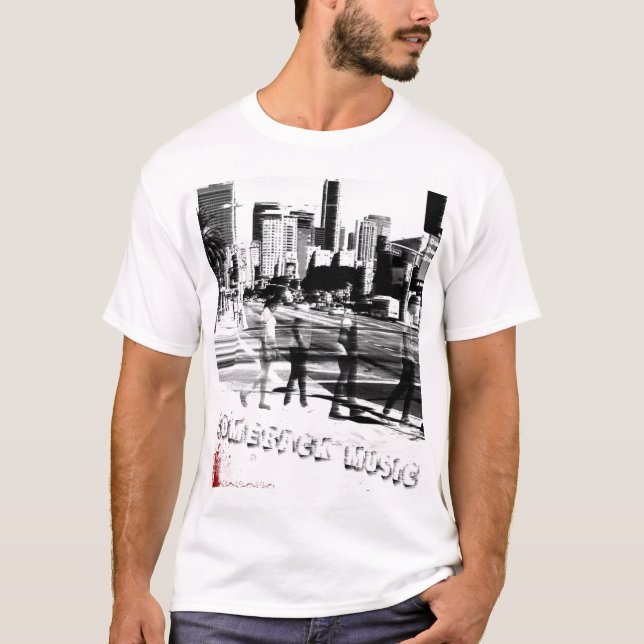 T-shirt Retour/! /Musique : Comme un héros (Devant)