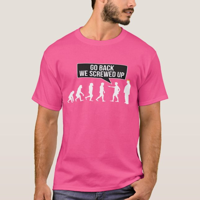 T-SHIRT RETOUR NOUS AVONS RAMENÉ (Devant)
