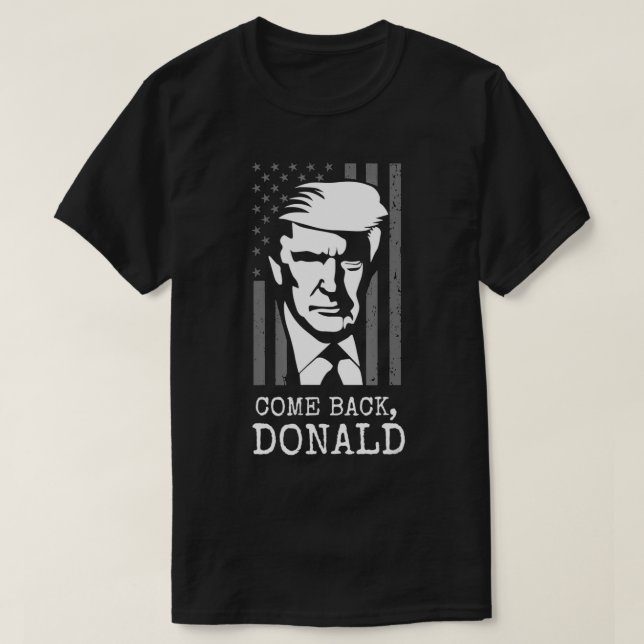 T-shirt Retour politique Donald 45e président (Design devant)