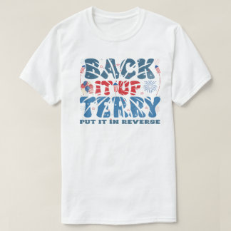 T-shirt retour terry mettre en verse