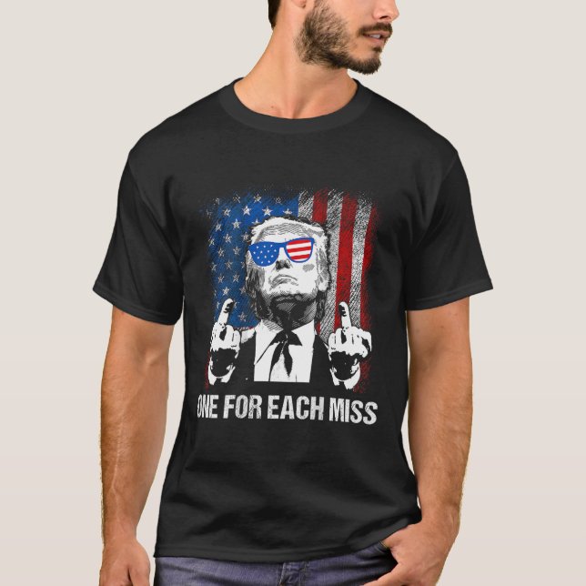T-shirt (retour) Trump One Pour Chaque Miss Trump Shirt Vo (Devant)