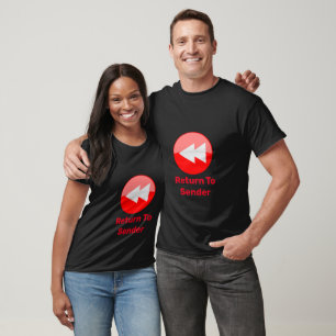 T-shirt Retourné à l'envoyeur