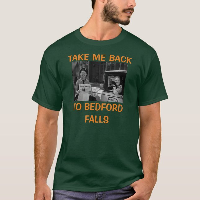 T-SHIRT RETOURNE-MOI À BEDFORD FALLS (Devant)