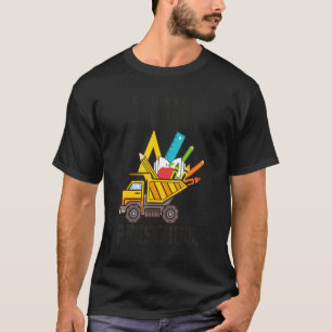 T-shirt Retourner À L'École Tee - shirts Je Creuse Camion