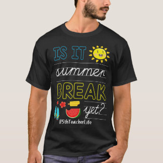 T-shirt Retourner Flop Sun Est Il Pause Été Pourtant Thé 5