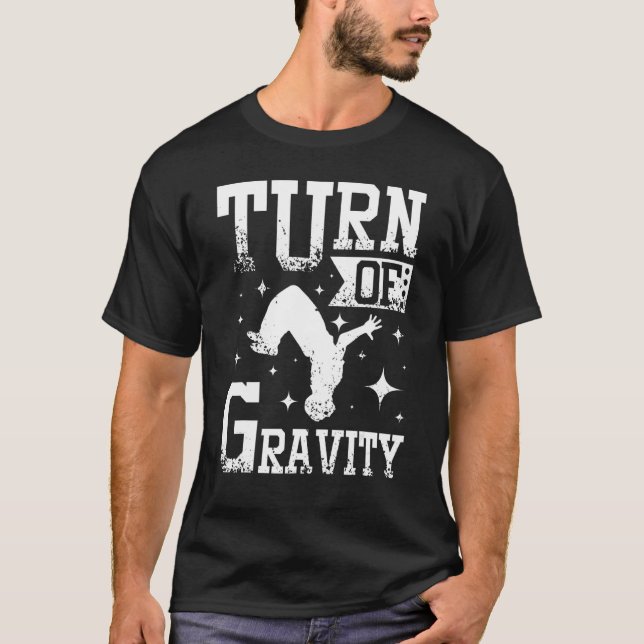 T-shirt Retourner Gravity Parkour (Devant)