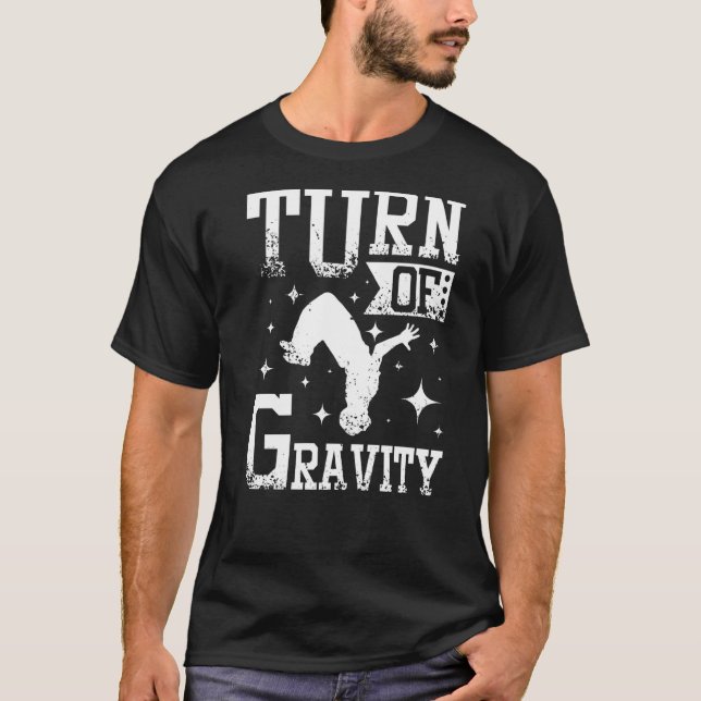 T-shirt Retourner Gravity Parkour (Devant)