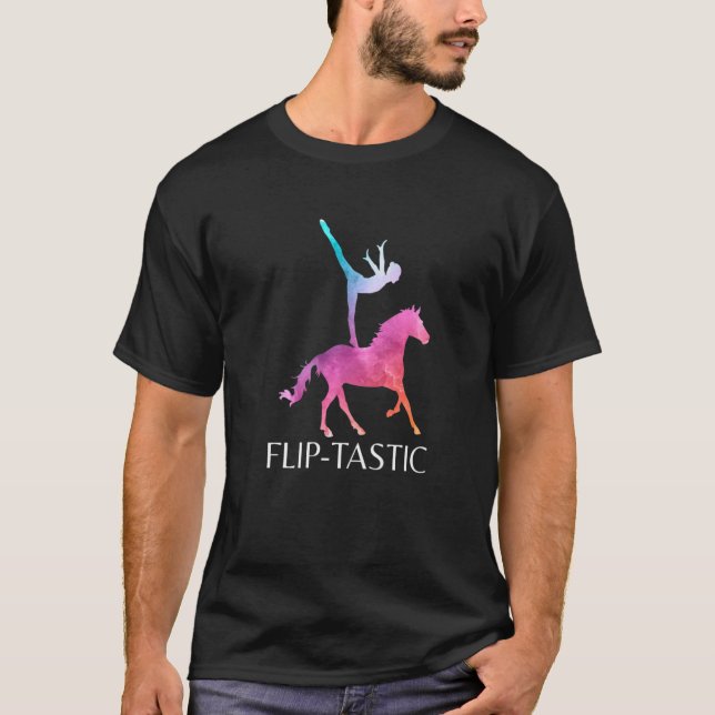 T-shirt Retourner Tastic Voûte équestre (Devant)
