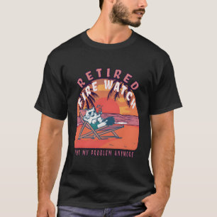 T-shirt Retrait de la surveillance incendie à la retraite