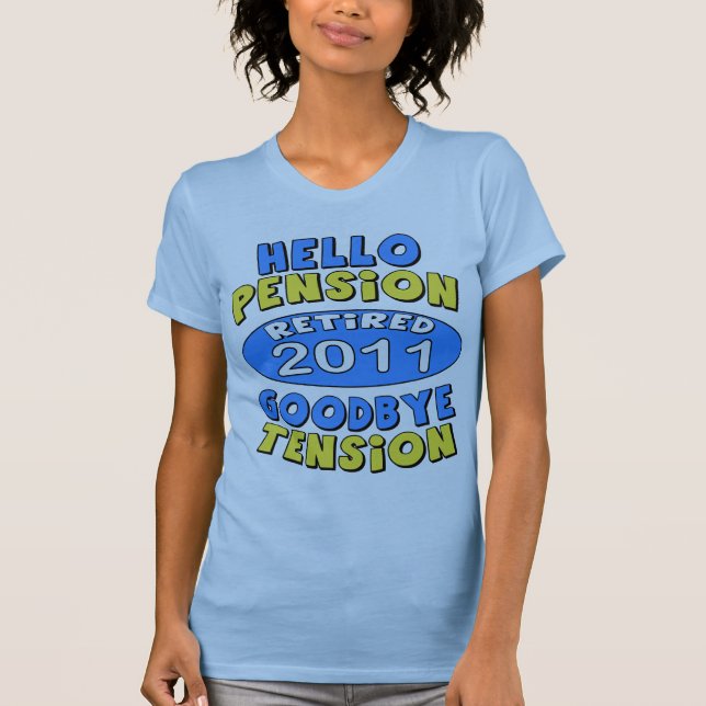 T-shirt Retraite 2011 (Devant)