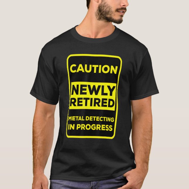 T-shirt Retraite 2019 Détection des métaux (Devant)
