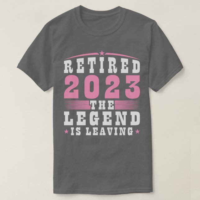 T-shirt Retraité 2023 LeQuitte La Retraite Féminine (Design devant)