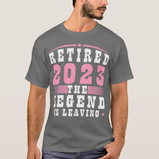 T-shirt Retraité 2023 LeQuitte La Retraite Féminine
