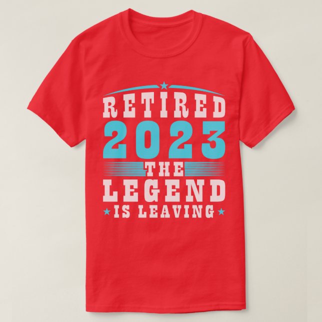 T-shirt Retraité 2023 LeQuitte La Retraite Homme (Design devant)