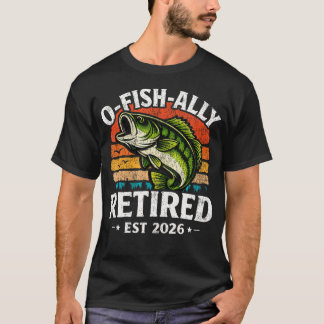 T-shirt Retraite 2026 Papa Mari Friture O-Poisson-Alliance