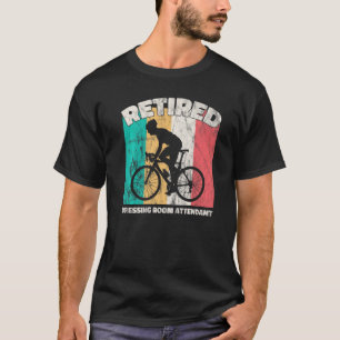 T-shirt Retraite Accompagnateur de la salle d'habillage à