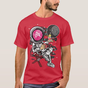 T-shirt Retraite d'astronaute AMP Coin To The Moon Crypto 