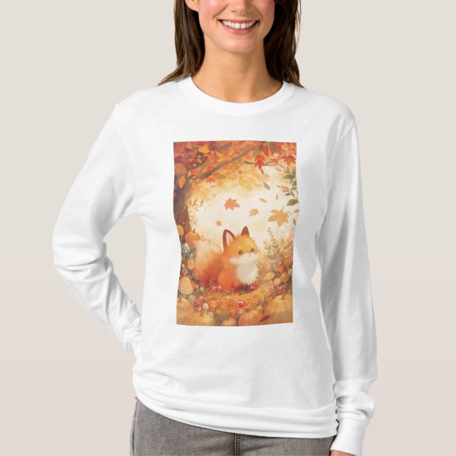 T-shirt Retraite d'automne Fox (Devant)