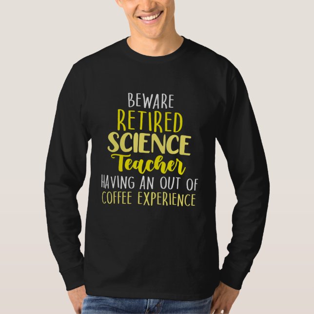 T-shirt Retraite de l'école d'enseignement des sciences à  (Devant)