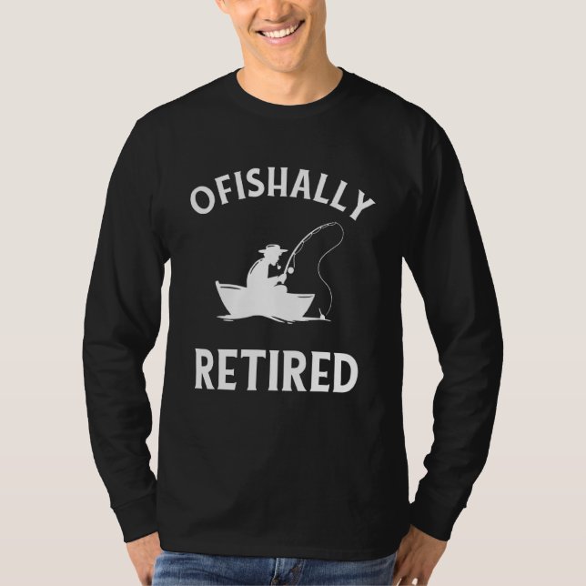 T-shirt Retraite de pêche à la retraite (Devant)